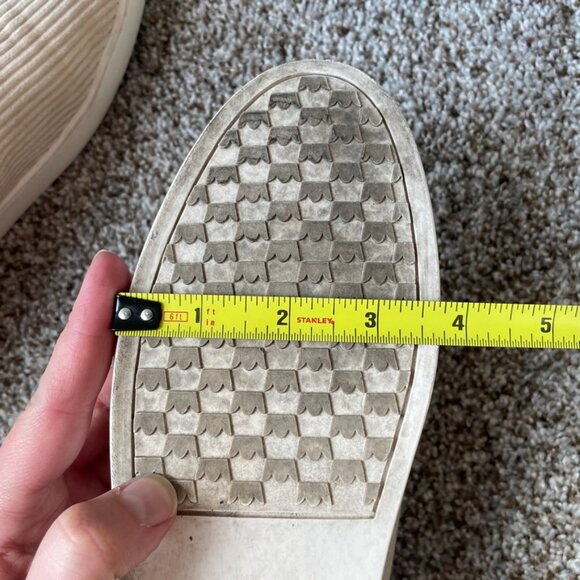 Birdies | Swift Shoes in Oatmeal Corduroy - Size 10.5 - Picture 12 of 13